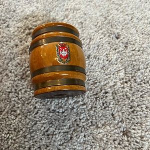 Decorative vintage barrel